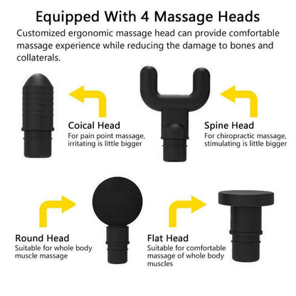 30 Speed Premium 6 Heads Handheld Massager